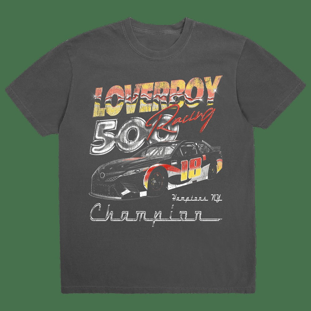 Loverboy Merch Loverboy Racing Champion 500 T-Shirt Dad Fathers Day Gifts