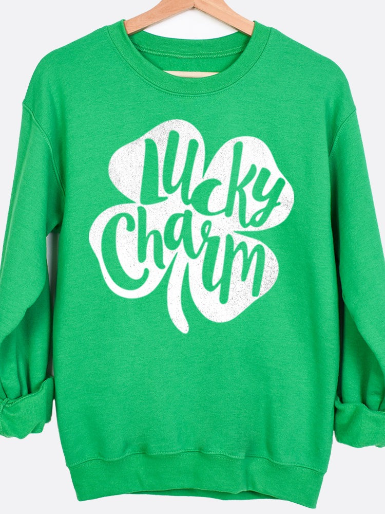 Lucky Charm Graphic Sweatshirt