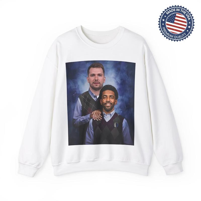 Luka Doncic Kyrie Irvin Dallas M Vintage Shirt, Sweatshirt, Dallas M Merch Shirt, Graphic Tee, Step Brothers Shirt, Luka Doncic Merch