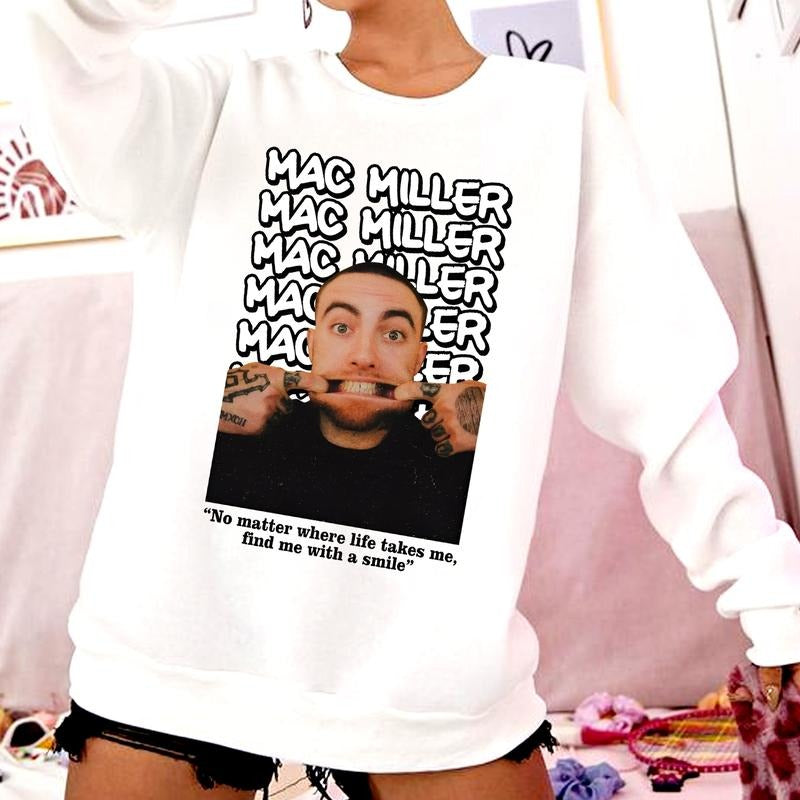 M Smile Sweatshirt, Hoodie, T-Shirt, Unisex