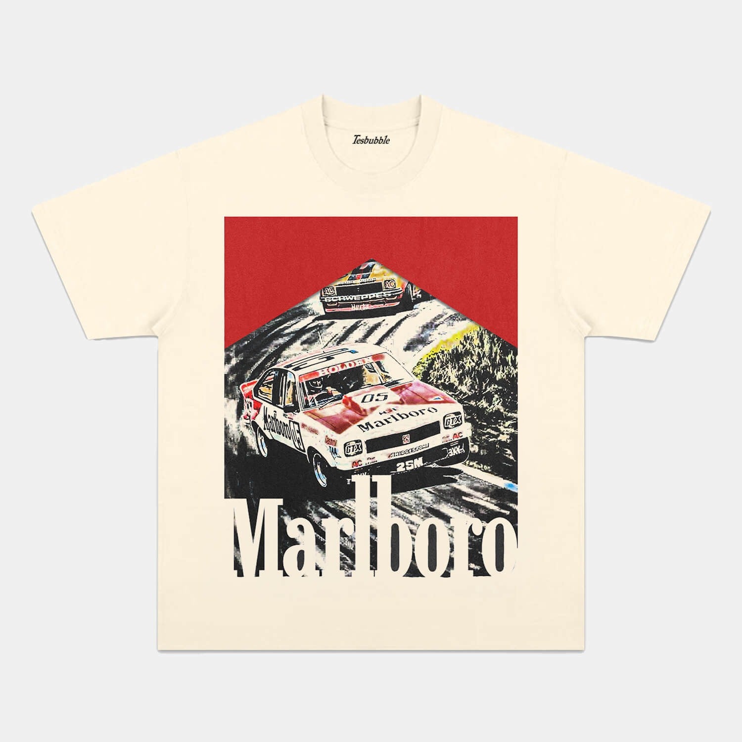 MARLBORO RACING VINTAGE TEE Style001