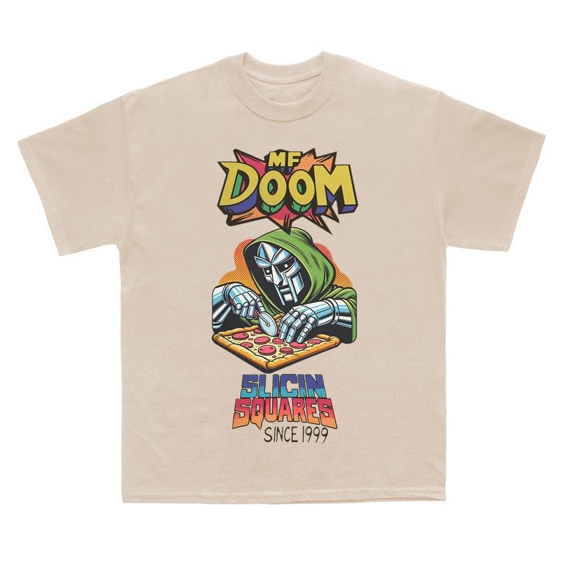 MF DOOM T-Shirt Comic Vintage Style , Hip Hop Icon Graphic Tee, MF Doom Rap Tee, Doom The Villain Shirt, Unisex for Men, For Women Cotton Menswear style 001