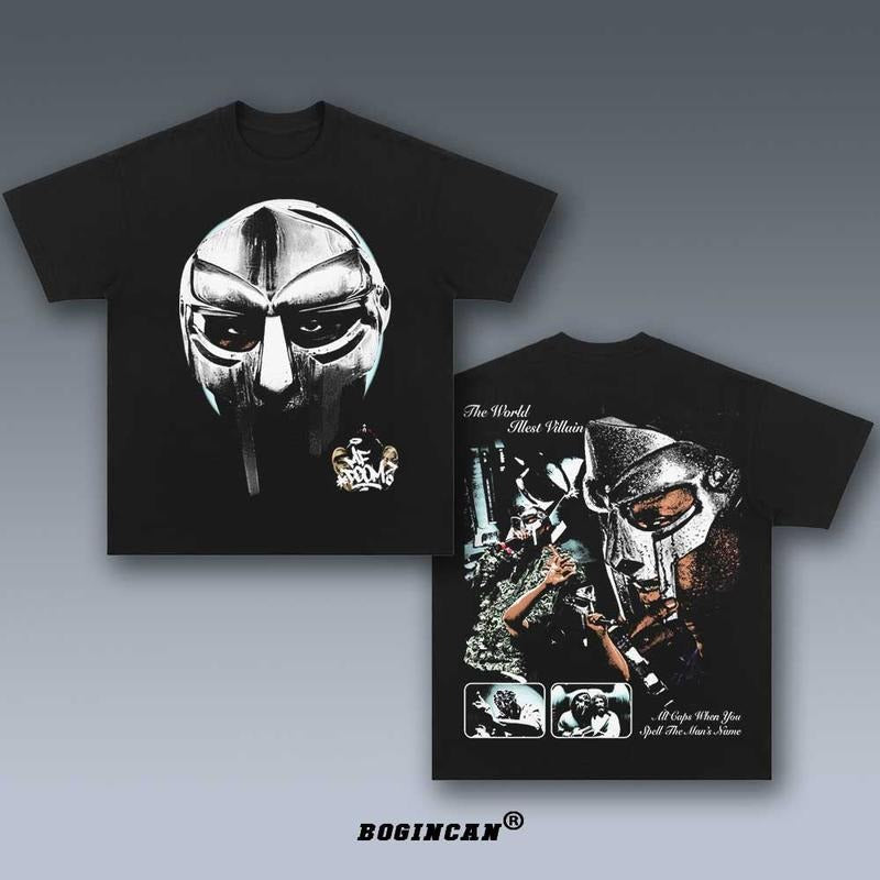 MF DOOM V3 Cotton Vintage Shirt To Match Sneaker Hiphop Clothing Rapper Merch Shirt, Hiphop Tour Concert 2024, Gift For Fan Y2K Aesthetic Hoodie Sweatshirt