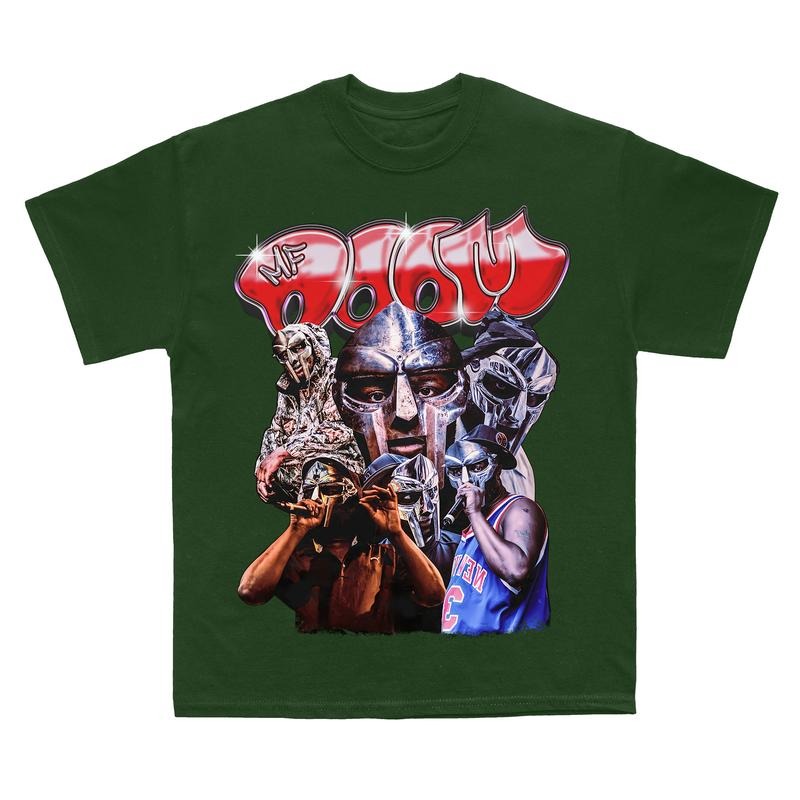 MF DOOM Vintage T-shirt, Madvillain Rap Tee, Doom The Villain Retro Crewneck, Unisex For Man, For Women, Cotton Menswear Retro Crewneck Oversized Top style 001
