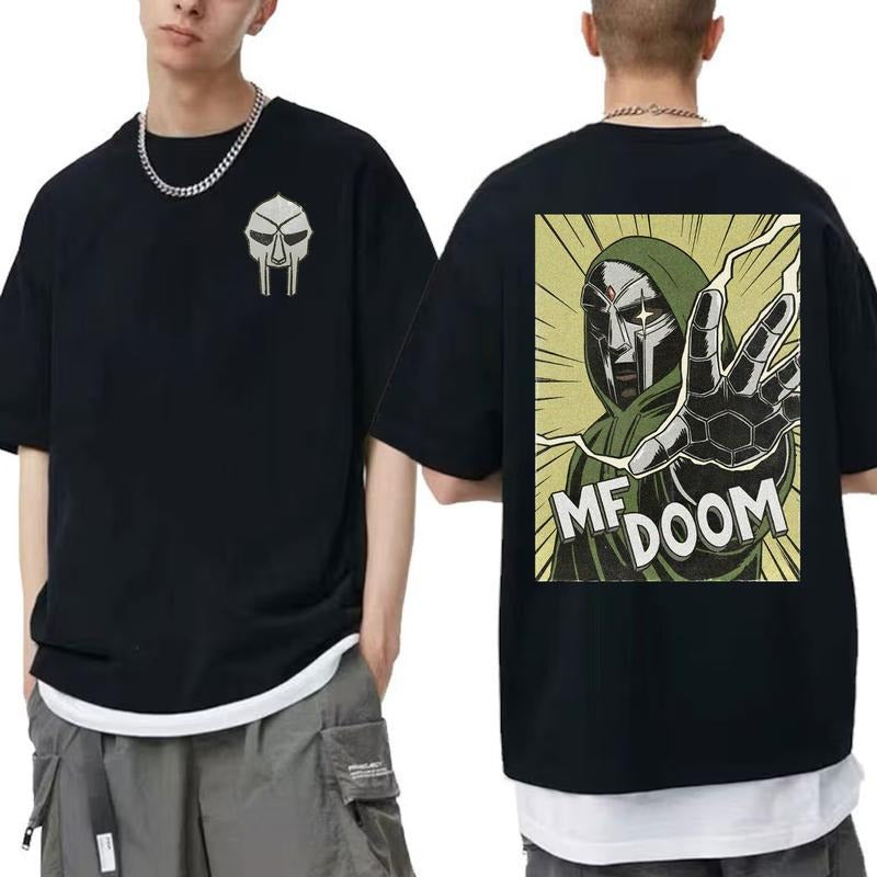 MF Doom 2 Sides  Bang Hoodie, Madlib Doom All Caps Hoodie, Rap Music Sweatshirt, Gift For Music Lover Sweatshirt, Hoodie, Unisex Casual Fabric