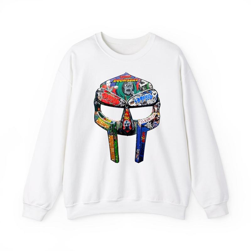MF Doom Mask Sweatshirt, Hoodie, T-Shirt Unisex - Superior Airlume Combed and Ring-Spun Cotton - Fabric Casual Fleece style 001