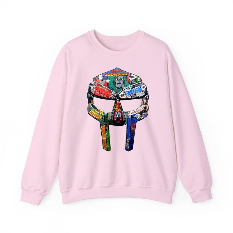 MF Doom Mask Sweatshirt, Hoodie, T-Shirt Unisex - Superior Airlume Combed and Ring-Spun Cotton - Fabric Casual Fleece style 002