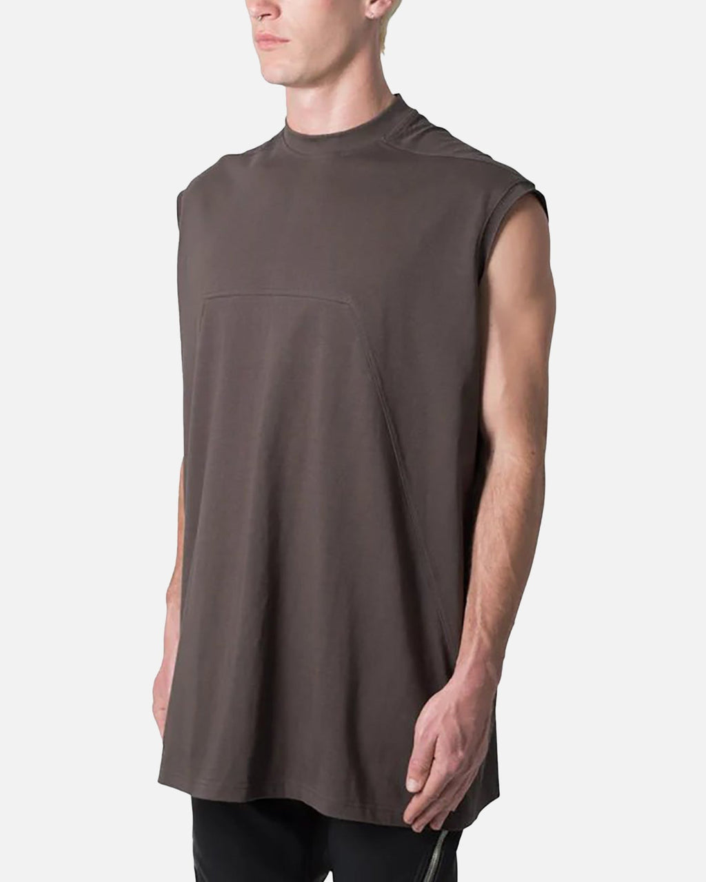 MNML Sleeveless Tunic T-Shirt Vintage Black