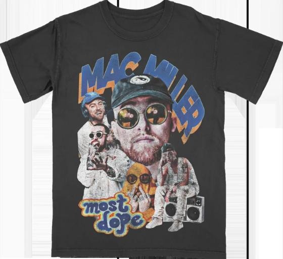 Mac Miller Most Dope Shirt, Mac Self Care Shirt,Music 90s Vintage Retro Unisex T-Shirt, Mac millers Shirt, Mac millers Vintage Tee, Mac millers Merch, Mac Fan Gift,Hip Hop Shirt,Vintage Rap Tee Menswear Top Underwear Tshirt Streetwear
