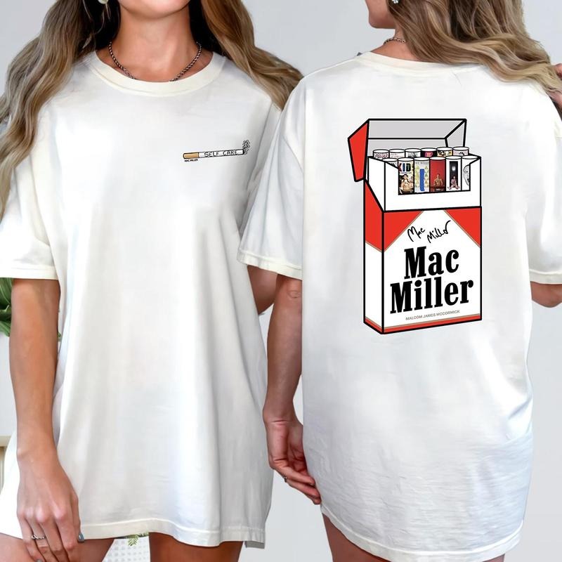Mac Miller T-shirt, Sweatshirt, Hoodie, Vintage T-shirt, Music T-shirt, Mac M Swimming Shirt, Full Color,  For Men, For Women, Gift For All