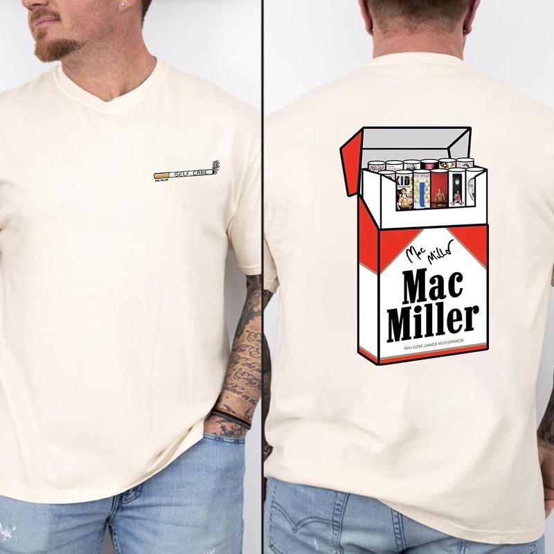 Mac Miller T-shirt, Sweatshirt, Hoodie, Vintage T-shirt, Music T-shirt, Mac M Swimming Shirt, Full Color,  For Men, For Women, Gift For All style 001
