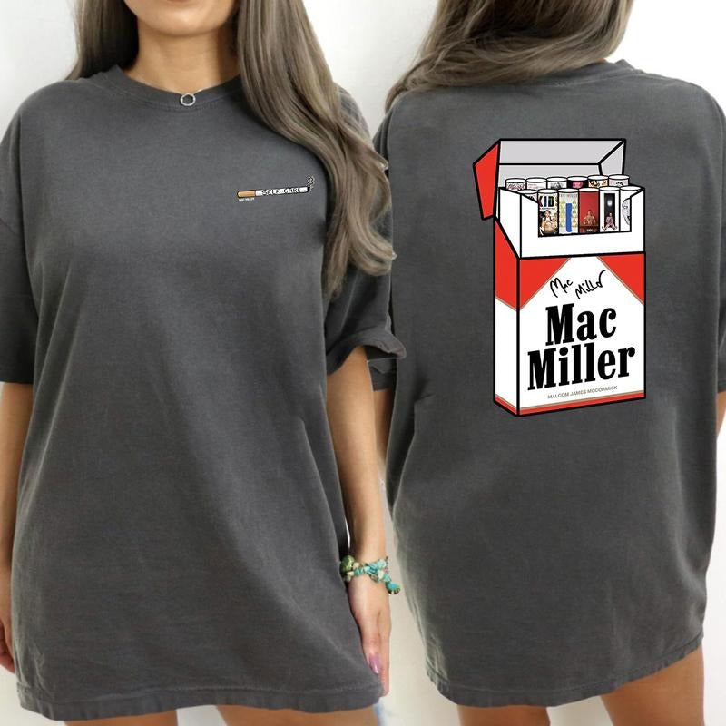 Mac Miller T-shirt, Sweatshirt, Hoodie, Vintage T-shirt, Music T-shirt, Mac M Swimming Shirt, Full Color,  For Men, For Women, Gift For All style 001