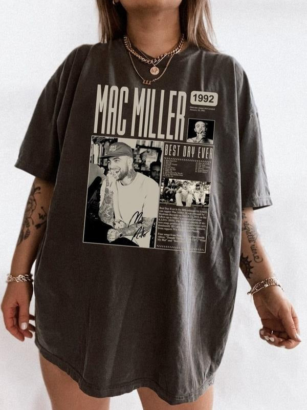 Mac Millers 90s Shirt, Mac Self Care Shirt, Vintage Bootleg Sweatshirt, Mac Fan Gift, Graphic Tees