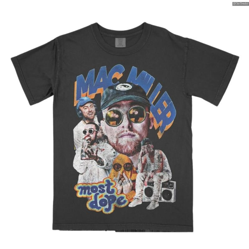 #Mac.Miller Most Dope T-Shirt, Unisex Streetwear Bootleg Vintage Hip Hop Rap Tee Shirt, Gift for MM #Ariana Fan , Chic Shirt
