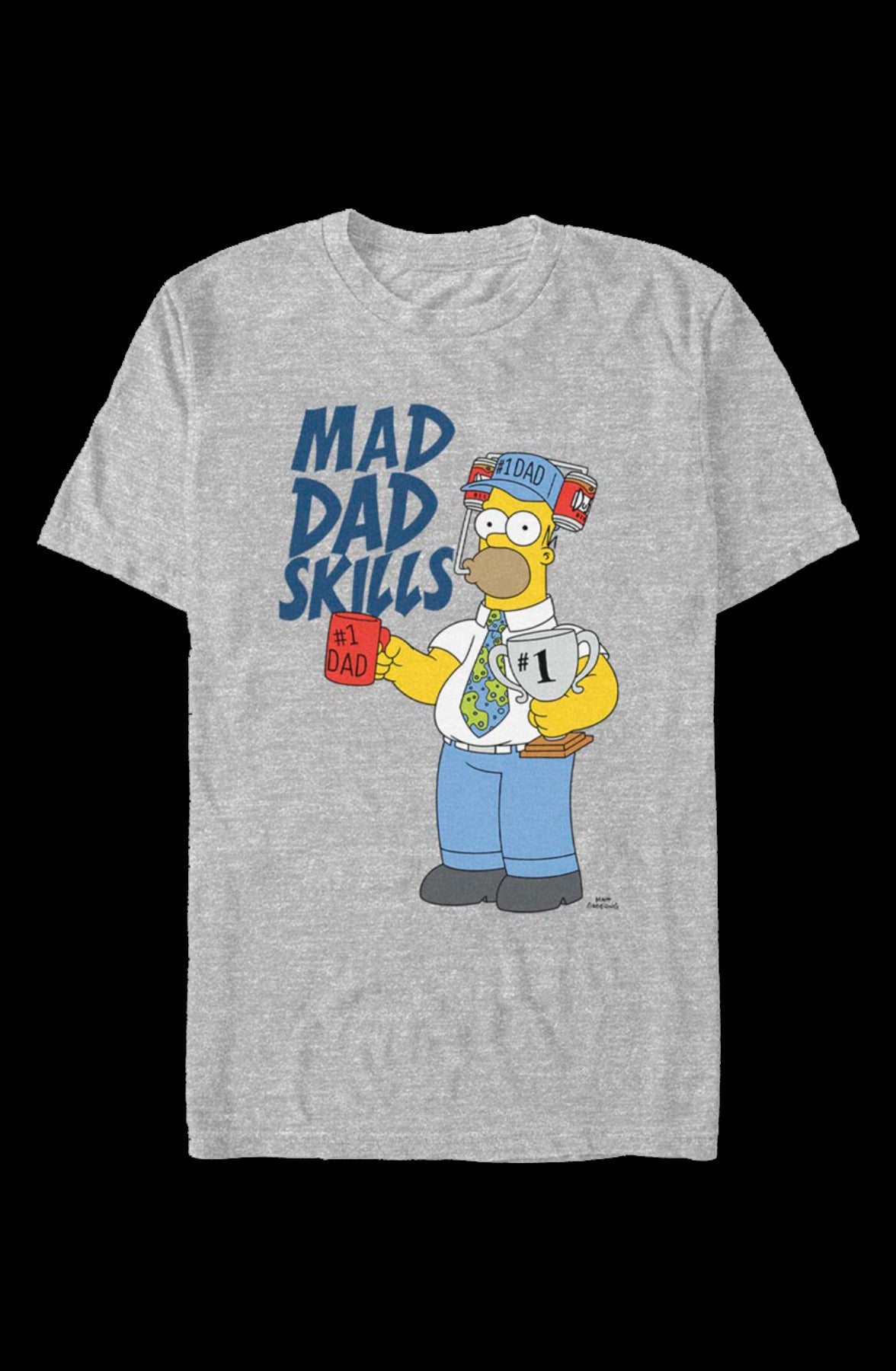 Mad Dad Skills Simpsons T-Shirt