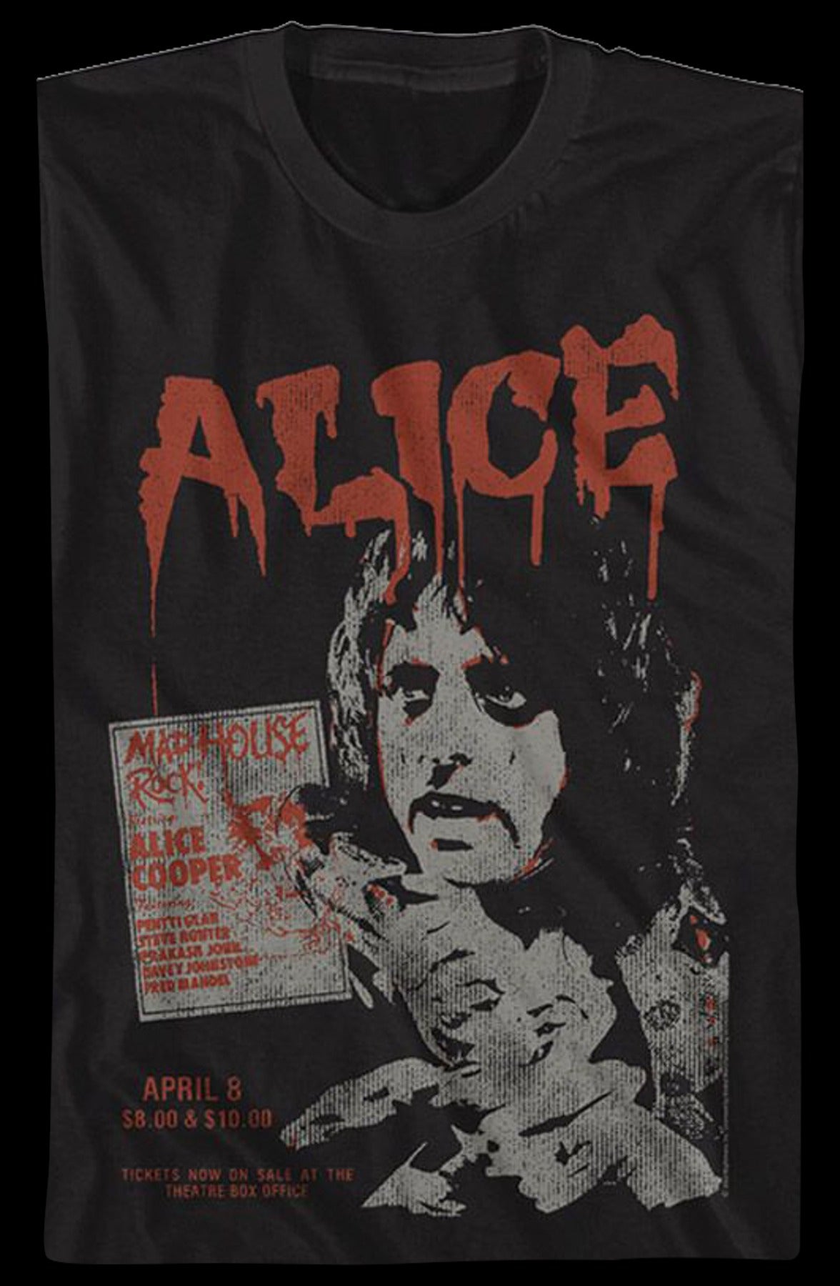 Mad House Rock Alice Cooper T-Shirt