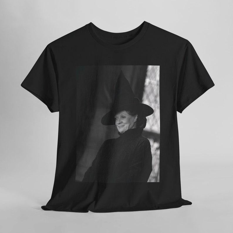 Maggie Smith Memorial Shirt, Vintage Professor McGonagall, Tribute Tee, In Loving Memory of Maggie Smith, Harry Potter, Rest In Peace