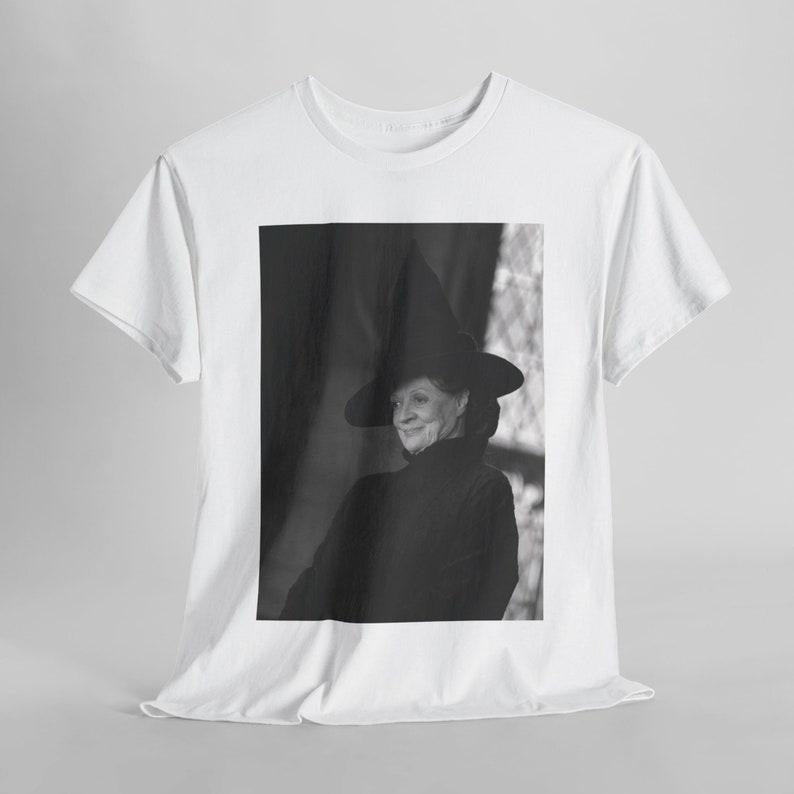 Maggie Smith Memorial Shirt, Vintage Professor McGonagall, Tribute Tee, In Loving Memory of Maggie Smith, Harry Potter, Rest In Peace