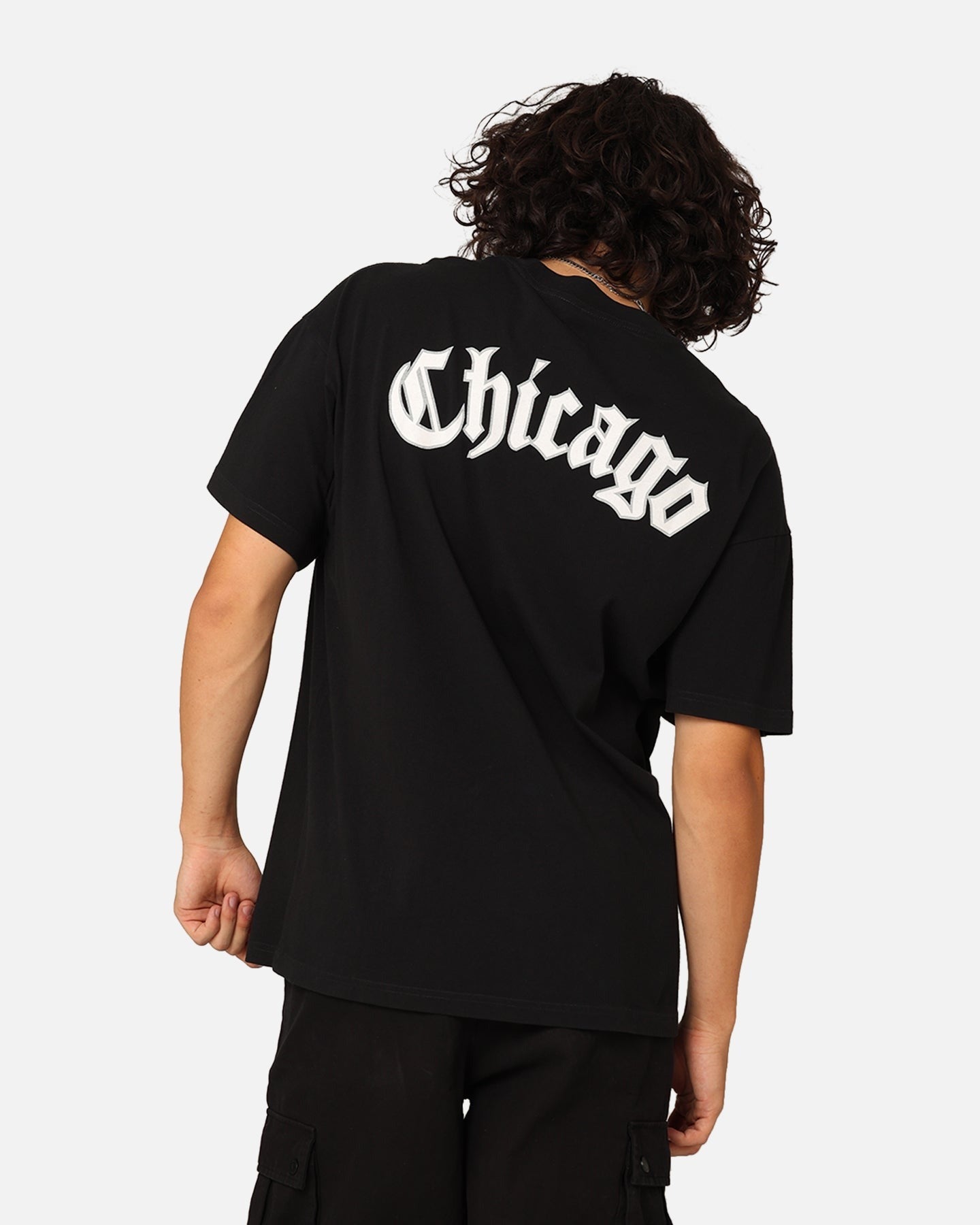 Majestic Athletic Chicago White Sox City Graphic T-Shirt Faded Black