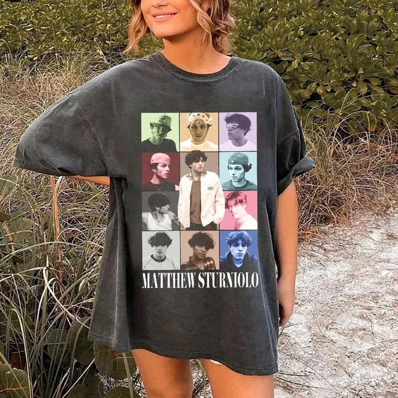 Matthew Sturniolo Eras Tour Tshirt Sweatshirt Hoodie New Version, Matthew Sturniolo T-Shirt, Unisex Man and Women Graphic Tee