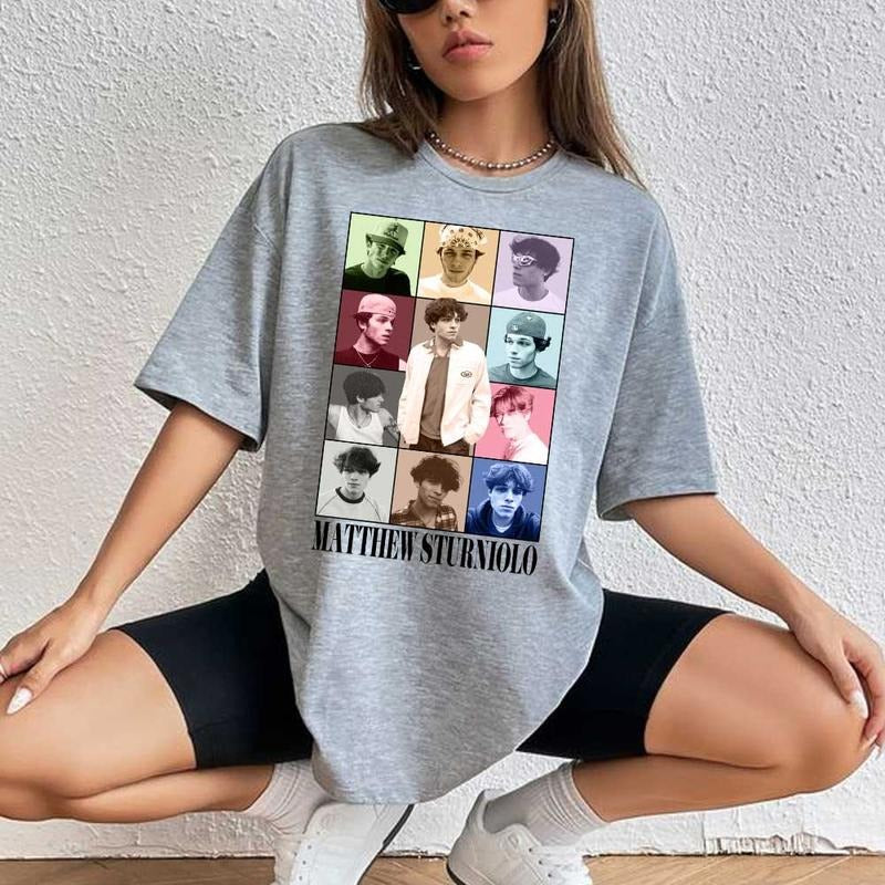 Matthew Sturniolo Eras Tour Tshirt Sweatshirt Hoodie New Version, Matthew Sturniolo T-Shirt, Unisex Man and Women Graphic Tee