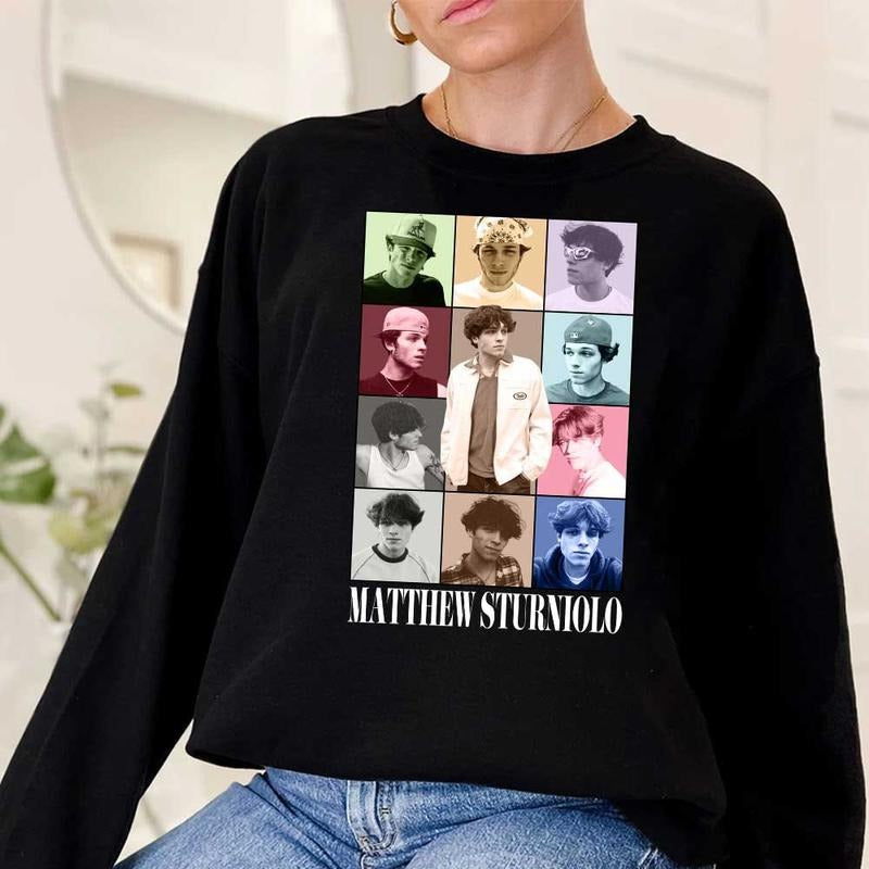 Matthew Sturniolo Eras Tour Tshirt Sweatshirt Hoodie New Version, Matthew Sturniolo T-Shirt, Unisex Man and Women Graphic Tee