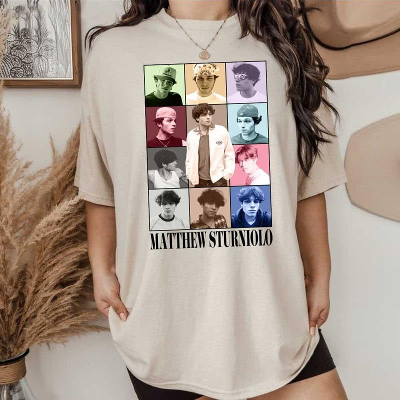 Matthew Sturniolo Eras Tour Tshirt Sweatshirt Hoodie New Version, Matthew Sturniolo T-Shirt, Unisex Man and Women Graphic Tee