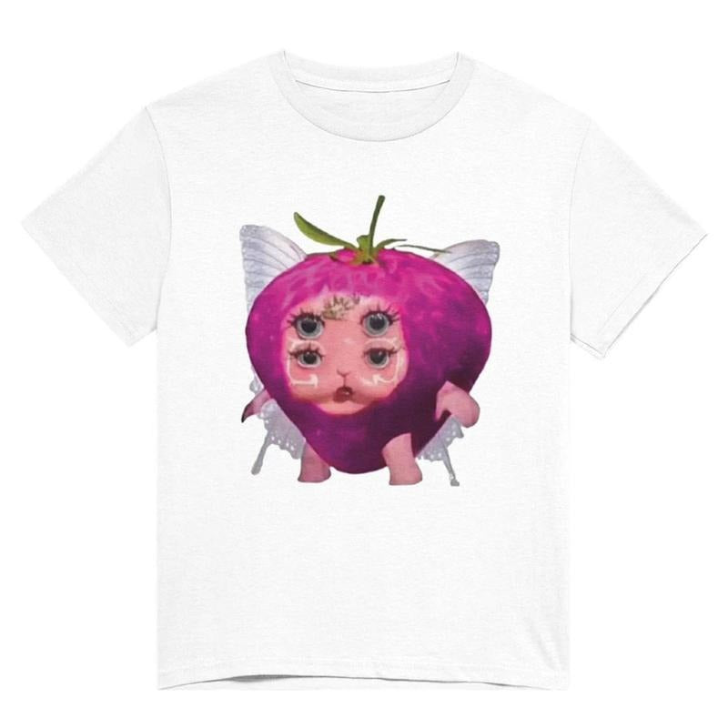 Melberry Strawmelly Meme Heavyweight Unisex Crewneck T Shirt, Retro Portals Tour 2024 Shirt, Melanie Martinez Tour Tshirt, Melanie Merch
