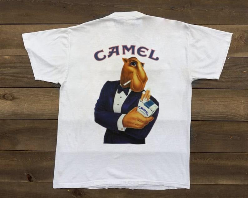 Vintage Camel Tee Shirt Cigarette Classic Design Camel Shirt Marlboro Shirt Cigar Gift / Mens Women  T-shirt, sweater and Hoodie 2 sides