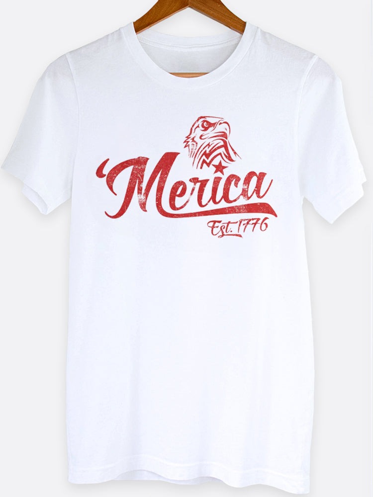 Merica Eagle Graphic Tee