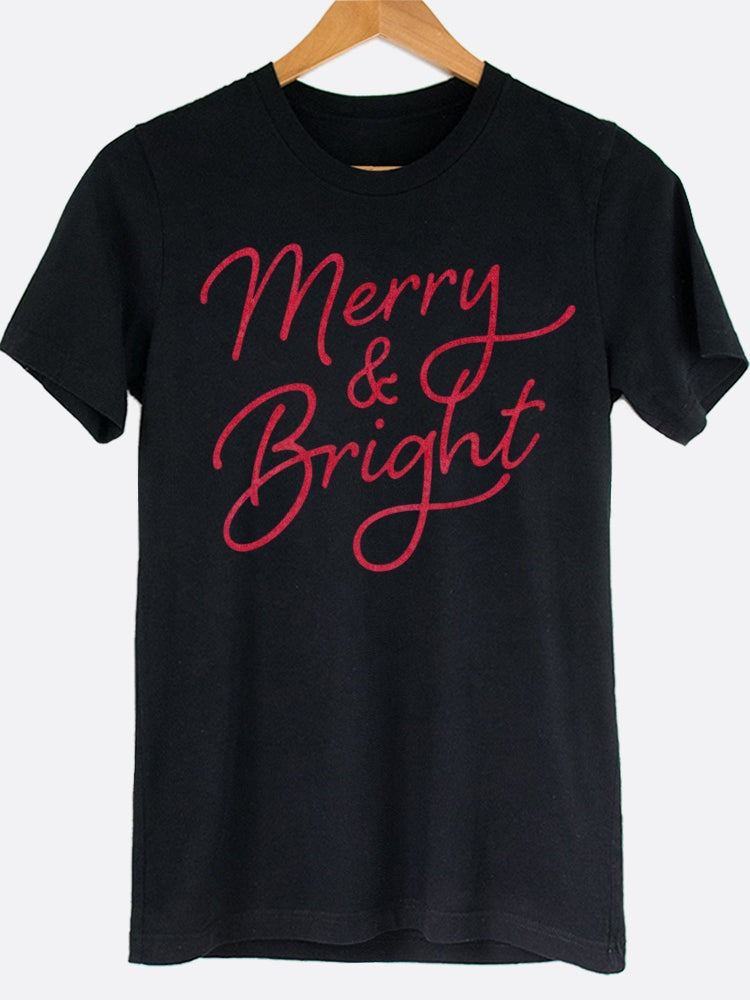 Merry & Bright Graphic Tee