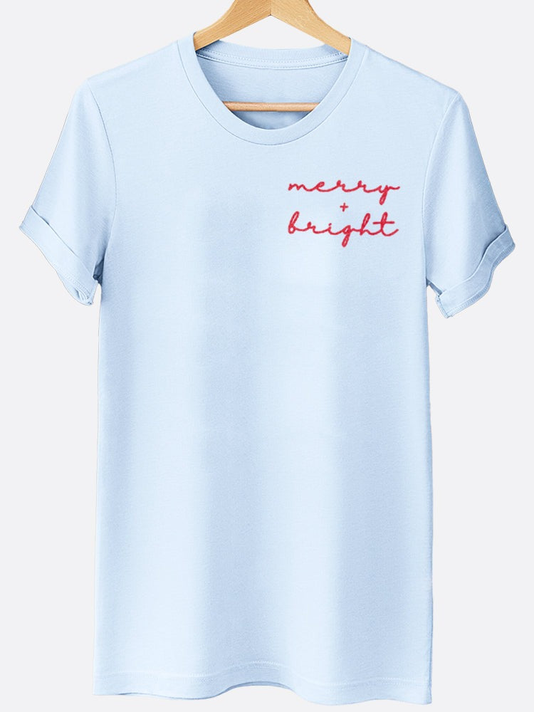 Merry & Bright Pocket Graphic Tee