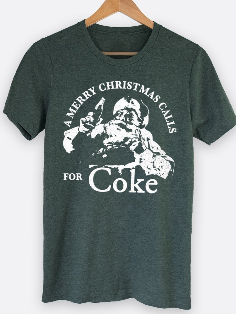Merry Christmas Coke Graphic Tee