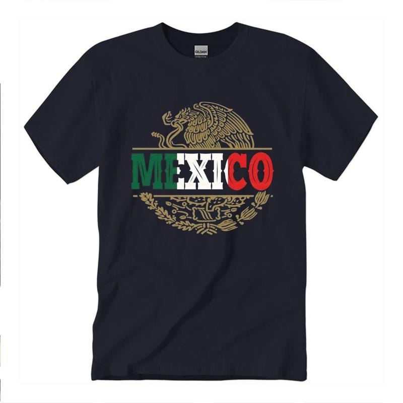 Mexican Eagle Shirt, Mexico Flag T-Shirt Unisex Classic Cotton style 001
