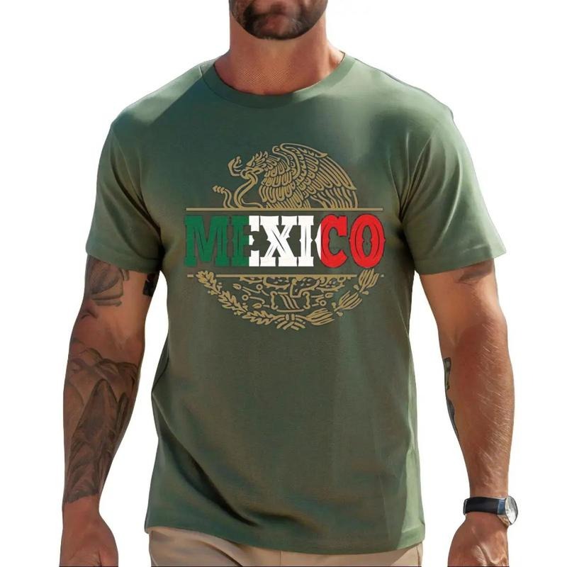 Mexican Eagle Shirt, Mexico Flag T-Shirt Unisex Classic Cotton style 001