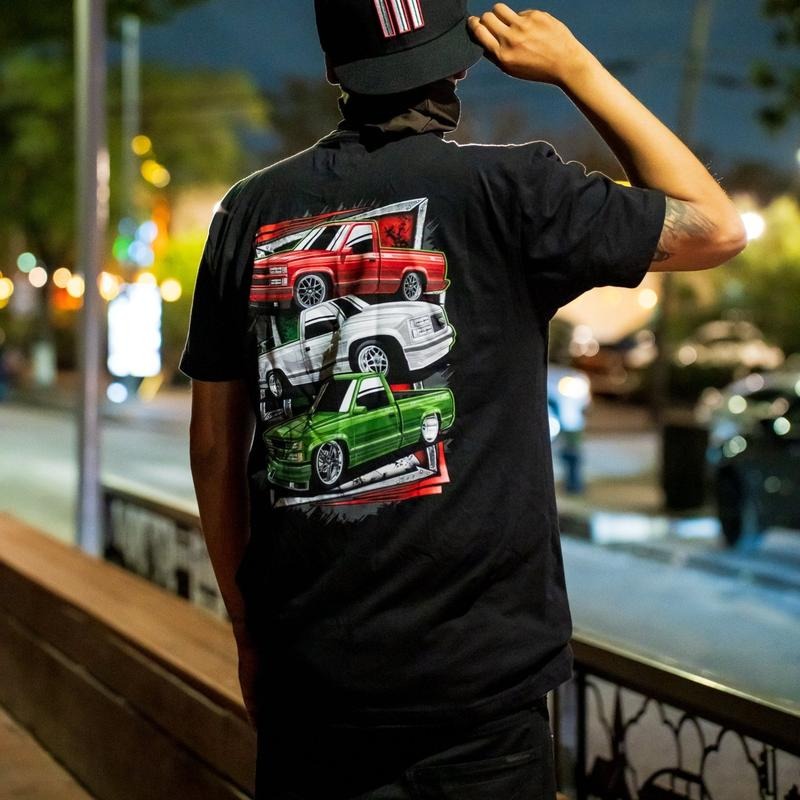 Mexico Pickup Truck Tee 2.0, Men's Car Lover T-Shirt, Automotive Graphic Tee, Casual Apparel for Car Enthusiasts