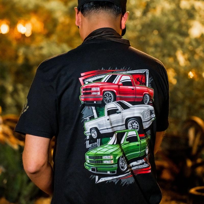 Mexico Pickup Truck Tee 2.0, Men's Car Lover T-Shirt, Automotive Graphic Tee, Casual Apparel for Car Enthusiasts