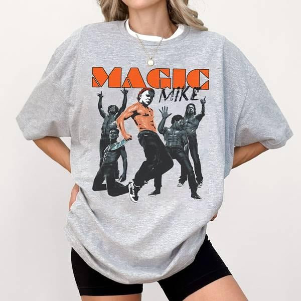 Michael Myers Horrowww Movie Shirt, Magic Mike Michael Myers Shirt, Horrowww Movie er Shirt