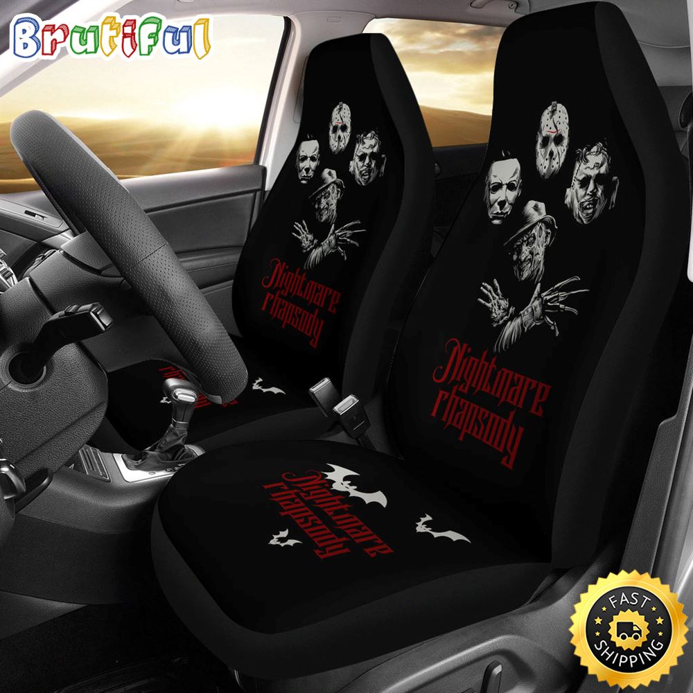 Michael Myers Top Horror Characters Halloween Car Accessories Car Seat Covers