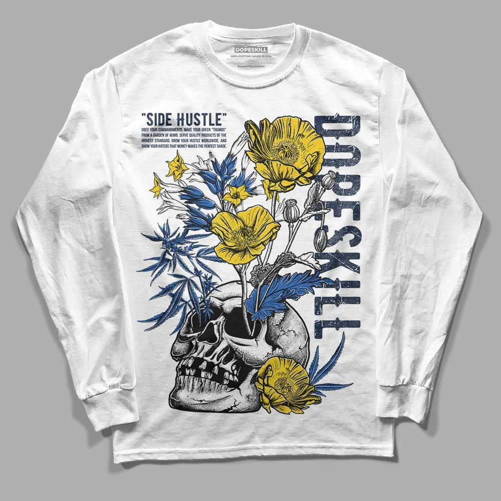 Michigan Dunks DopeSkill Long Sleeve T-Shirt Side Hustle Graphic