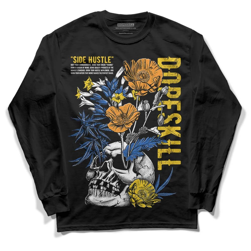 Michigan Dunks DopeSkill Long Sleeve T-Shirt Side Hustle Graphic