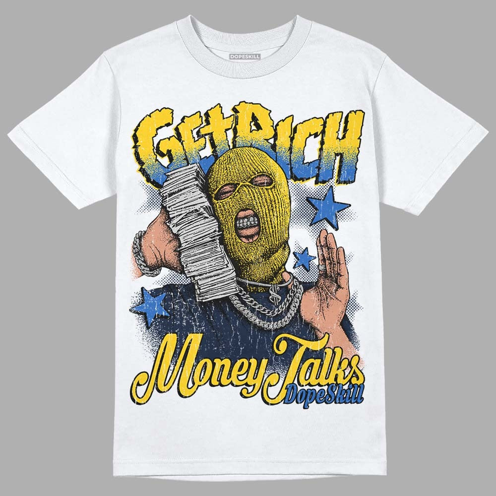 Michigan Dunks DopeSkill T-Shirt Get Rich Graphic