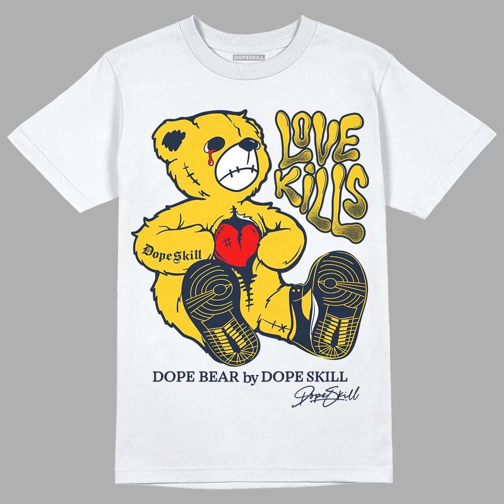 Michigan Dunks DopeSkill T-Shirt Love Kills Graphic