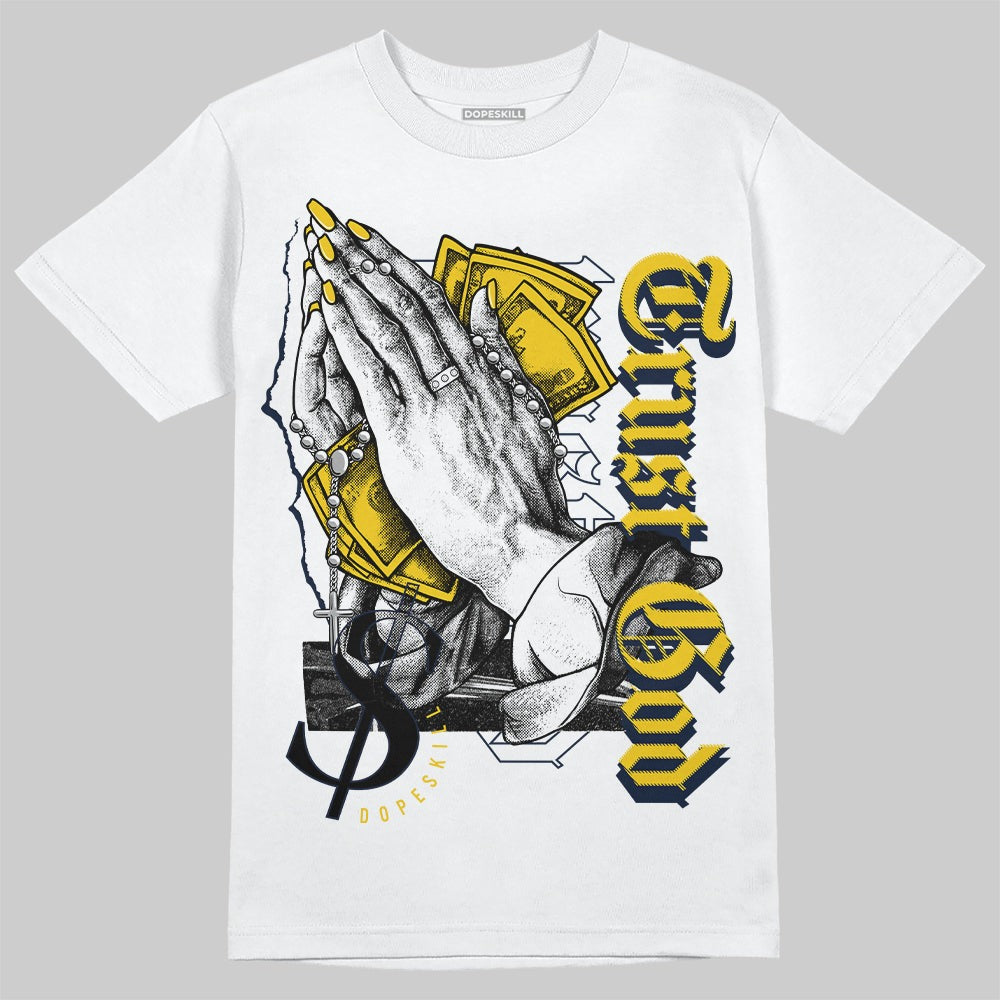 Michigan Dunks DopeSkill T-Shirt Trust God Graphic