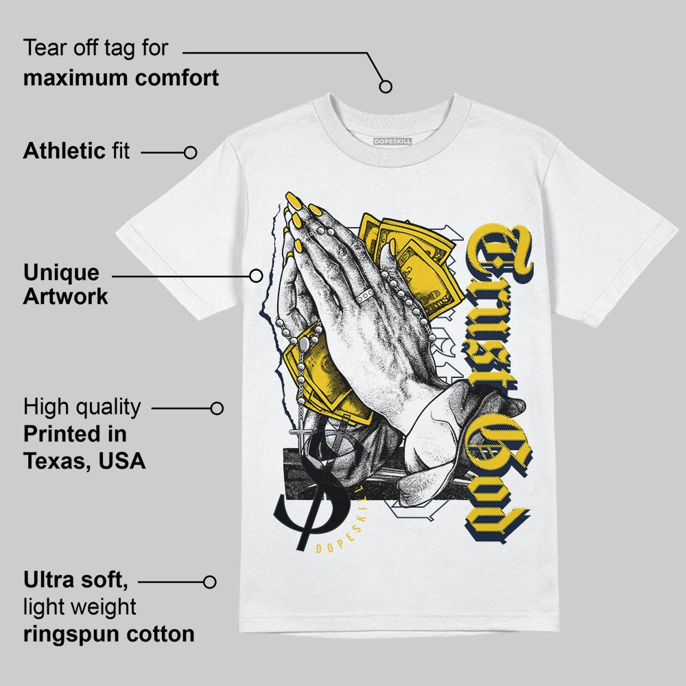 Michigan Dunks DopeSkill T-Shirt Trust God Graphic