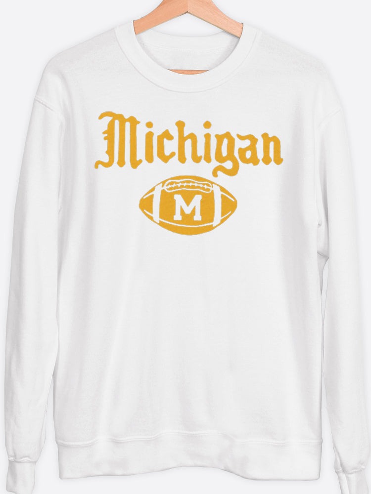 Michigan Football Graphic Sweatshirt