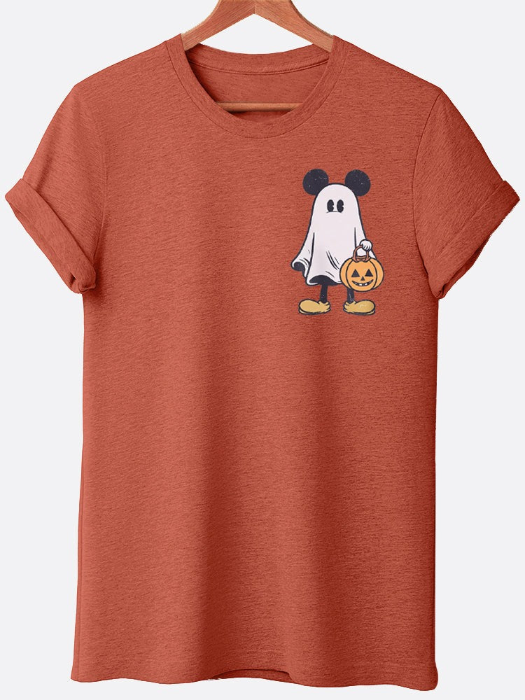 Mickey Ghost Pocket Graphic Tee