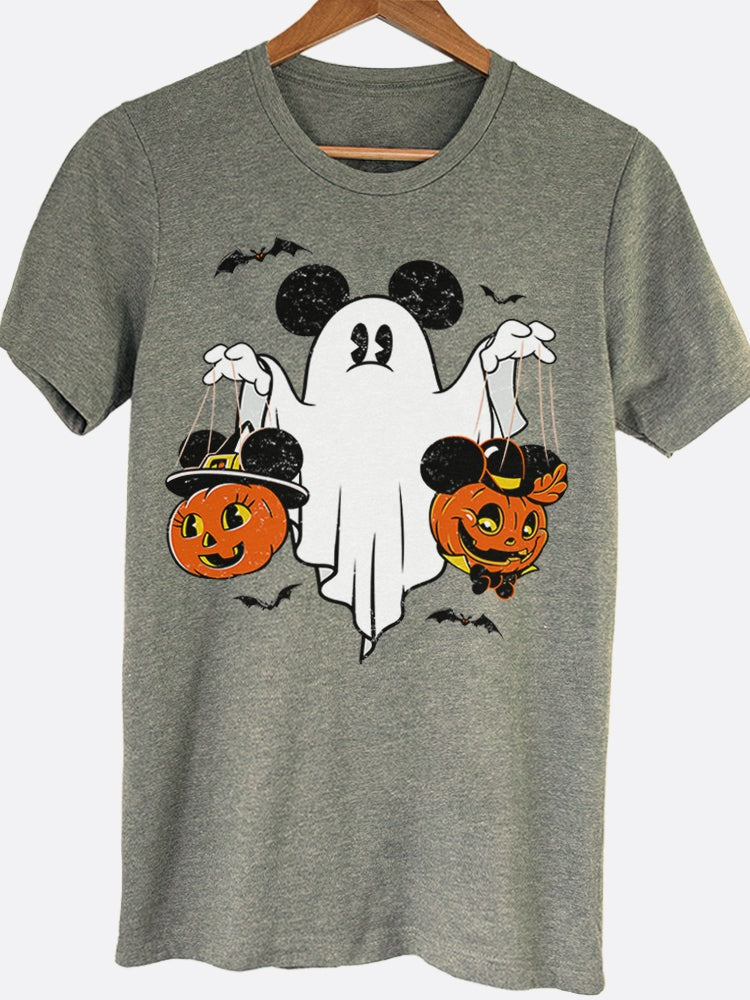 Mickey Ghost Puppet Graphic Tee