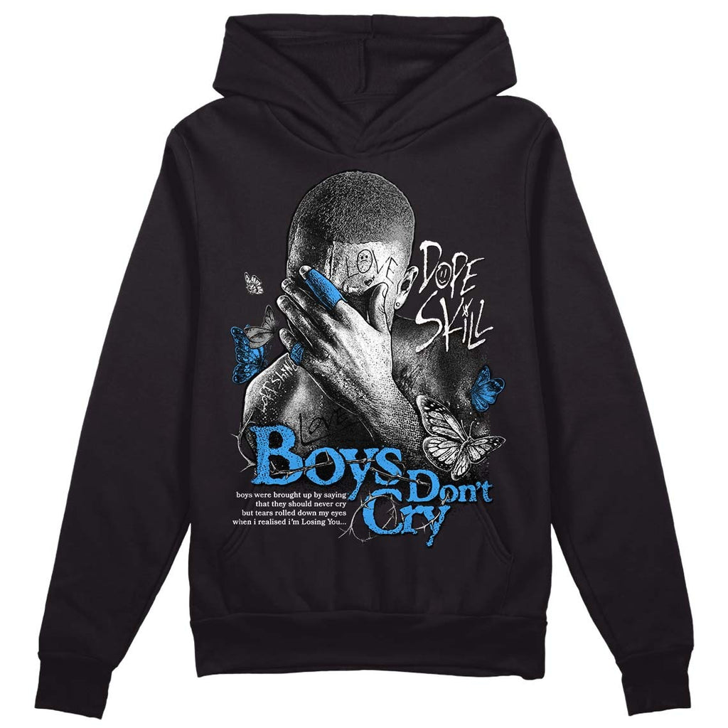 Midnight Navy 3s DopeSkill Hoodie Sweatshirt Boys Don't Cry Graphic