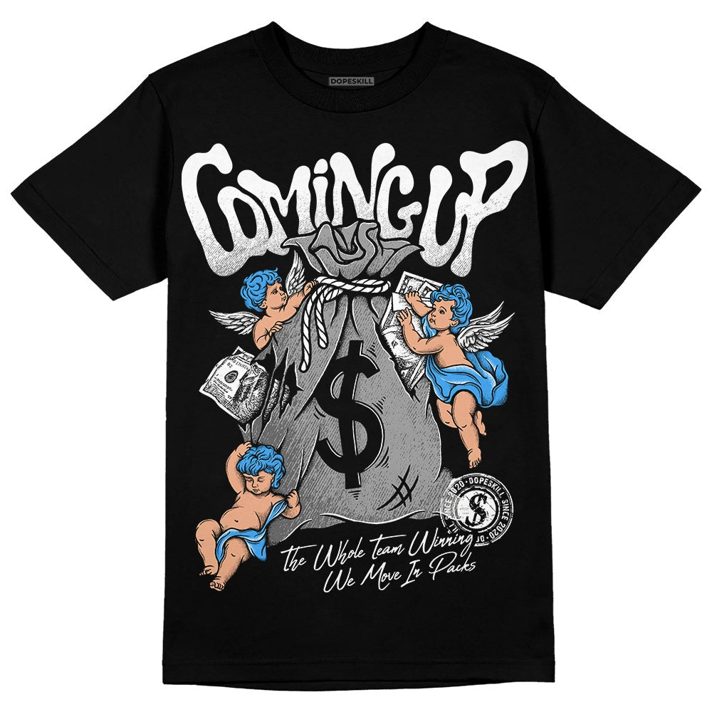 Midnight Navy 3s DopeSkill T-Shirt Money Bag Coming Up Graphic